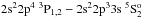 Mathematical equation: \hbox{$\rm 2s^22p^4{~}^3P_{1,2}-2s^22p^33s{~}^5S^o_2$}
