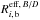 Mathematical equation: \hbox{$R^{{\rm eff},\,B/D}_{i,\,\rm b}$}