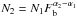 Mathematical equation: \hbox{$N_2=N_1 F_{\rm b}^{\alpha_{2}-\alpha_{1}}$}