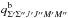 Mathematical equation: \hbox{$q^\mathrm{b}_{\Sigma^\prime \Sigma^{\prime\prime}J^\prime J^{\prime\prime}M^\prime M^{\prime\prime}}$}