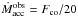 Mathematical equation: \hbox{$F_{\rm co} \propto M_{\rm env}^{3/2}$}