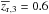 Mathematical equation: \hbox{$\overline{z_{\rm r}}_{,3} = 0.6$}