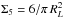 \hbox{$\Sigma_{5}=6/\pi\,R_{L}^{2}$}