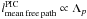 Mathematical equation: \hbox{$l^\mathrm{PIC}_{\rm mean\,free\,path}\propto\Lambda_p$}