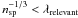 Mathematical equation: \hbox{$n_{\rm sp}^{-1/3} < \lambda_{\rm relevant}$}