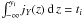 Mathematical equation: \hbox{$\int_{-\infty}^{y_i}\!j_Y(z)\,\dif\,z = t_i$}