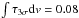 Mathematical equation: \hbox{$\int\tau_{3\sigma}{\rm d}v = 0.08$}