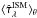 Mathematical equation: \hbox{$\langle\hat{\tau}^\txn{ISM}_\lambda\rangle_\theta$}