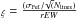 Mathematical equation: \hbox{$_{\xi}=\frac{(\sigma_{\rm FeI}/\!\sqrt(N_{\rm lines})}{rEW}$}