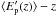 Mathematical equation: \hbox{$\langle E'_{\rm p}(z)\rangle-z $}