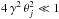 Mathematical equation: \hbox{$4\,\gamma^2\,\theta_j^2\ll 1$}