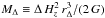 Mathematical equation: \hbox{$\mv \equiv \Delta \, H_z^2 \, \rv^3/(2 \, G)$}