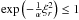 Mathematical equation: \hbox{$\exp \left(-\frac{1}{\alpha }\xi _{r}^{2}\right)\leq 1$}