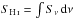 Mathematical equation: \hbox{$S_{\ion{H}{i}} = \int S_{\nu } \, {\rm d}\nu$}
