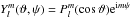 Mathematical equation: \hbox{$Y_l^m(\vartheta,\psi)=P_l^m(\cos\vartheta){\rm e}^{{\rm i}m\psi}$}
