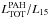 Mathematical equation: \hbox{$L^{\rm PAH}_{\rm TOT}/L_{\rm 15}$}