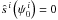 \hbox{$\hat{s}^{\,i}\left(\psi_0^{\,i}\right) = 0$}