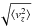 \hbox{$\sqrt{\langle v_z^2\rangle }$}
