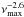\hbox{$\numax^{-2.6}$}