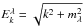 \hbox{$E_k^{\lambda}=\sqrt{k^2+m_\lambda^2}$}