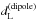 \hbox{$d_{\rm L}^{({\rm dipole})}$}