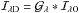 \hbox{$\mathcal{I}_{{\!\lambda}{\rm D}} = \mathcal{G}_{\lambda} * \mathcal{I}_{{\!\lambda}{\rm O}}$}
