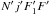 \hbox{$N'j'F_1'F'$}