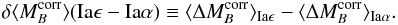 \appendix \setcounter{section}{1} \begin{equation} \label{annex:eq:ha-def} \delta \langle M_B^{\rm corr}\rangle({\rm Ia}\epsilon-{\rm Ia}\alpha) \equiv \langle\Delta M_B^{\rm corr}\rangle_{{\rm Ia}\epsilon} - \langle\Delta M_B^{\rm corr}\rangle_{{\rm Ia}\alpha}. \end{equation}