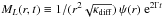 \hbox{$M_{L}(r,t) \equiv 1/(r^2\sqrt{\kappa_\mathrm{diff}})~\psi(r)~\mathrm{e}^{2\Gamma t}$}
