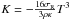 \hbox{$ K = - \frac{16 \sigma_\mathrm{R}}{3 \rho \kappa} T^3 $}