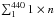 \hbox{$\sum_1^{440}1\times n$}