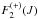 \hbox{$F^{(+)}_2(J)$}