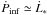 \hbox{$\dot{P}_{\mathrm{inf}} \simeq \dot{L}_{\ast}$}