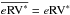 \hbox{$\overline{e{\rm RV}^*}=e{\rm RV}^*$}