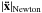 \hbox{$|\vek{\ddot x}|_{\mathrm{Newton}}$}