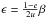 \hbox{$\e=\frac{1-e}{2u}\beta$}