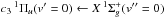 \hbox{$c_3\,^1\Pi_u(v'=0)\leftarrow X\,^1\Sigma_g^+(v''=0)$}