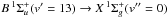 \hbox{$B\,^1\Sigma_u^+(v'=13)\rightarrow X\,^1\Sigma_g^+(v''=0)$}