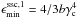 \hbox{$\emnf = 4/3 b \gc^4$}