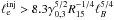 \hbox{$\linj > 8.3 \gamma_{0,3}^{5/2} R_{15}^{-1/4} \lb^{5/4}$}