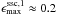 \hbox{$\emxf \approx 0.2$}