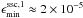 \hbox{$\emnf \approx 2 \times 10^{-5}$}