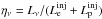\hbox{$\eta_{\nu}=L_{\nu}/(L_{\rm e}^{\rm inj}+L_{\rm p}^{\rm inj})$}