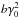 \hbox{$b \gamma_0^2$}