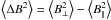 \hbox{$\left\langle \Delta B^2\right\rangle= \left\langle B_{\perp}^2 \right\rangle-\left\langle B_{\parallel}^2 \right\rangle$}