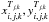 \hbox{$x_{i,j,k}^{T_{j,k}},y_{i,j,k}^{T_{j,k}}$}
