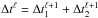 \hbox{$\Delta t^\ell=\Delta t^{\ell+1}_1+\Delta t^{\ell+1}_2$}