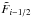 \hbox{$\tilde{F}_{i-1/2}$}