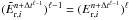 \hbox{$(\tilde{E}_{\mathrm{r},i}^{n+\Delta t^{\ell-1}})^{\ell-1}=(E_{\mathrm{r},i}^{n+\Delta t^{\ell-1}})^\ell$}