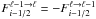 \hbox{$F^{\ell-1\rightarrow\ell}_{i-1/2}=-F^{\ell\rightarrow\ell-1}_{i-1/2}$}